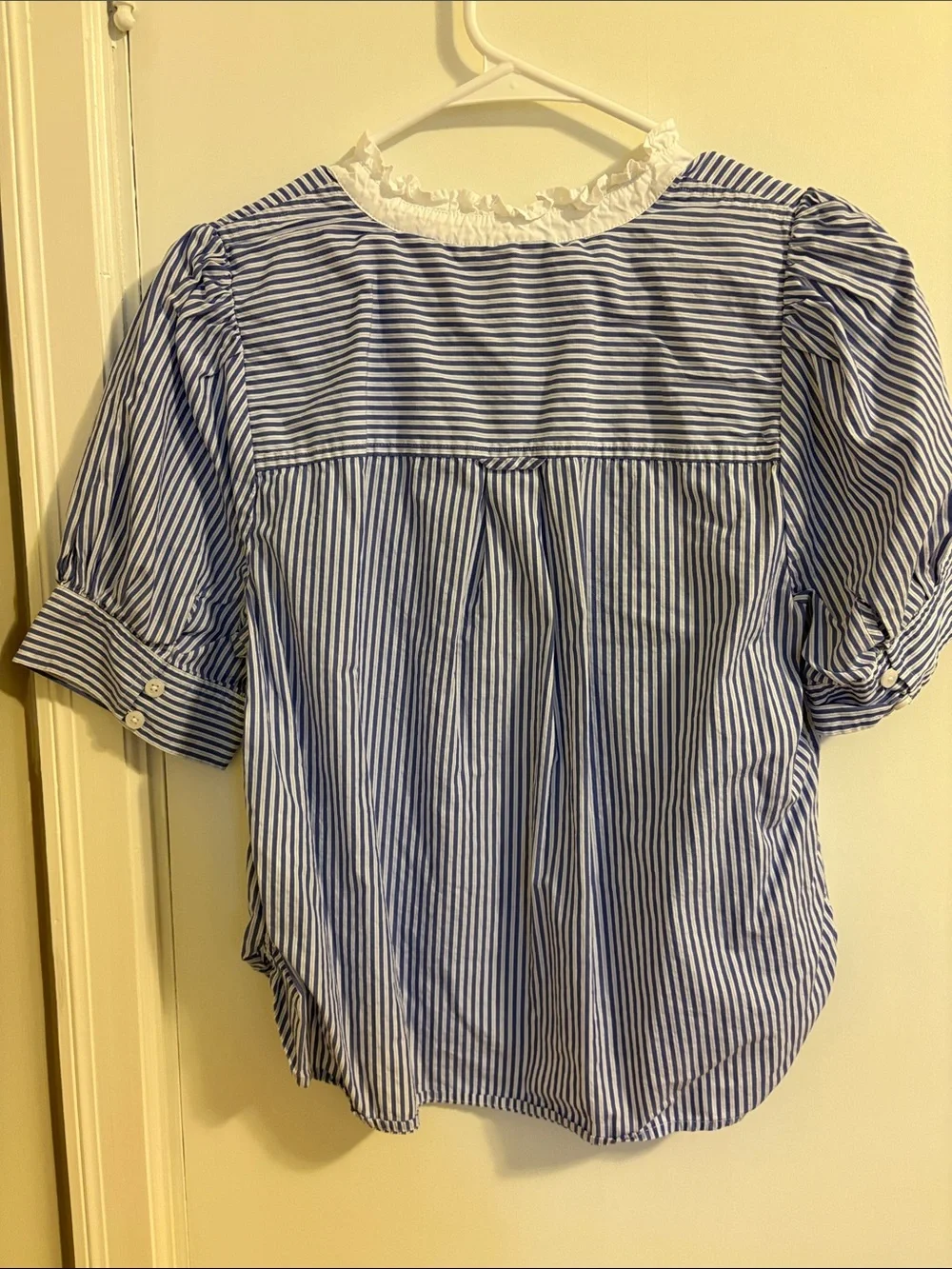 J. Crew Striped Blouse
